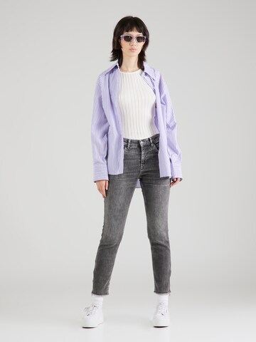 MAC Slim fit Jeans 'RICH' in Grey