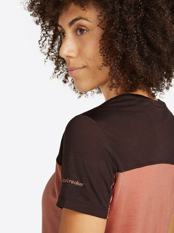 T-shirt fonctionnel 'Sphere III' ICEBREAKER en orange