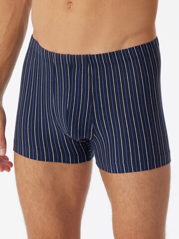 SCHIESSER - Calzoncillo boxer ' 95/5 Essentials ' en azul: frente