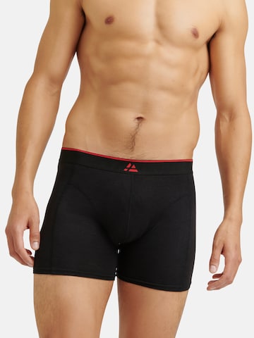 DANISH ENDURANCE Boxershorts 'Bamboo Trunks' in Zwart: voorkant