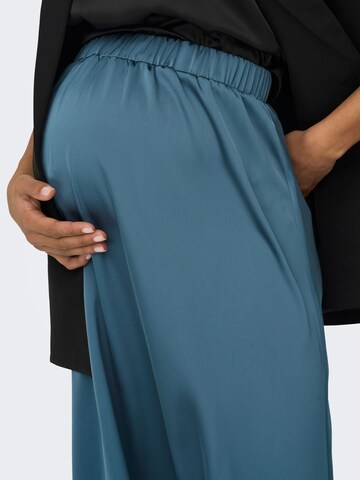 Only Maternity Rok in Blauw
