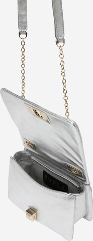 FURLA Crossbody Bag 'LULU' in Silver
