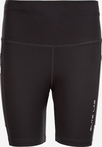 ELITE LAB Pants 'Run Elite X1' in Black: front