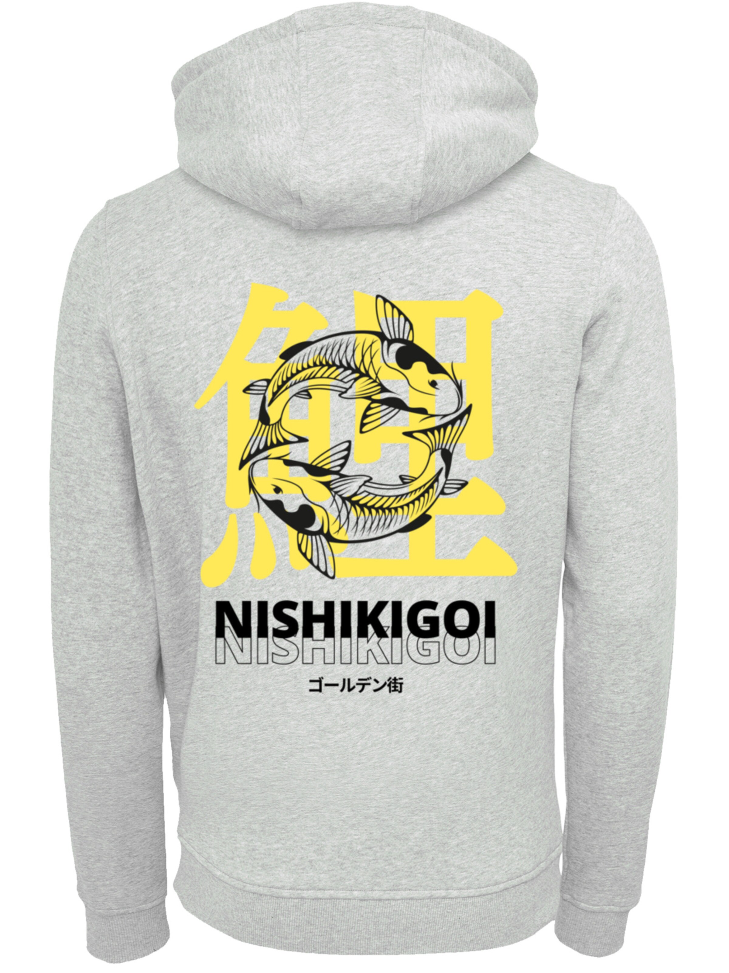 Sweat-shirt 'Koi Golden Gai' F4NT4STIC en gris