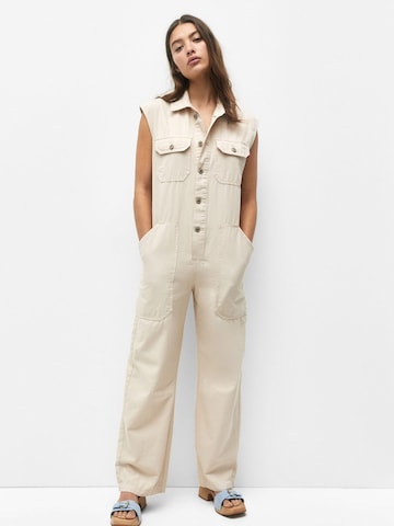 Pull&Bear Jumpsuit in Pink: front