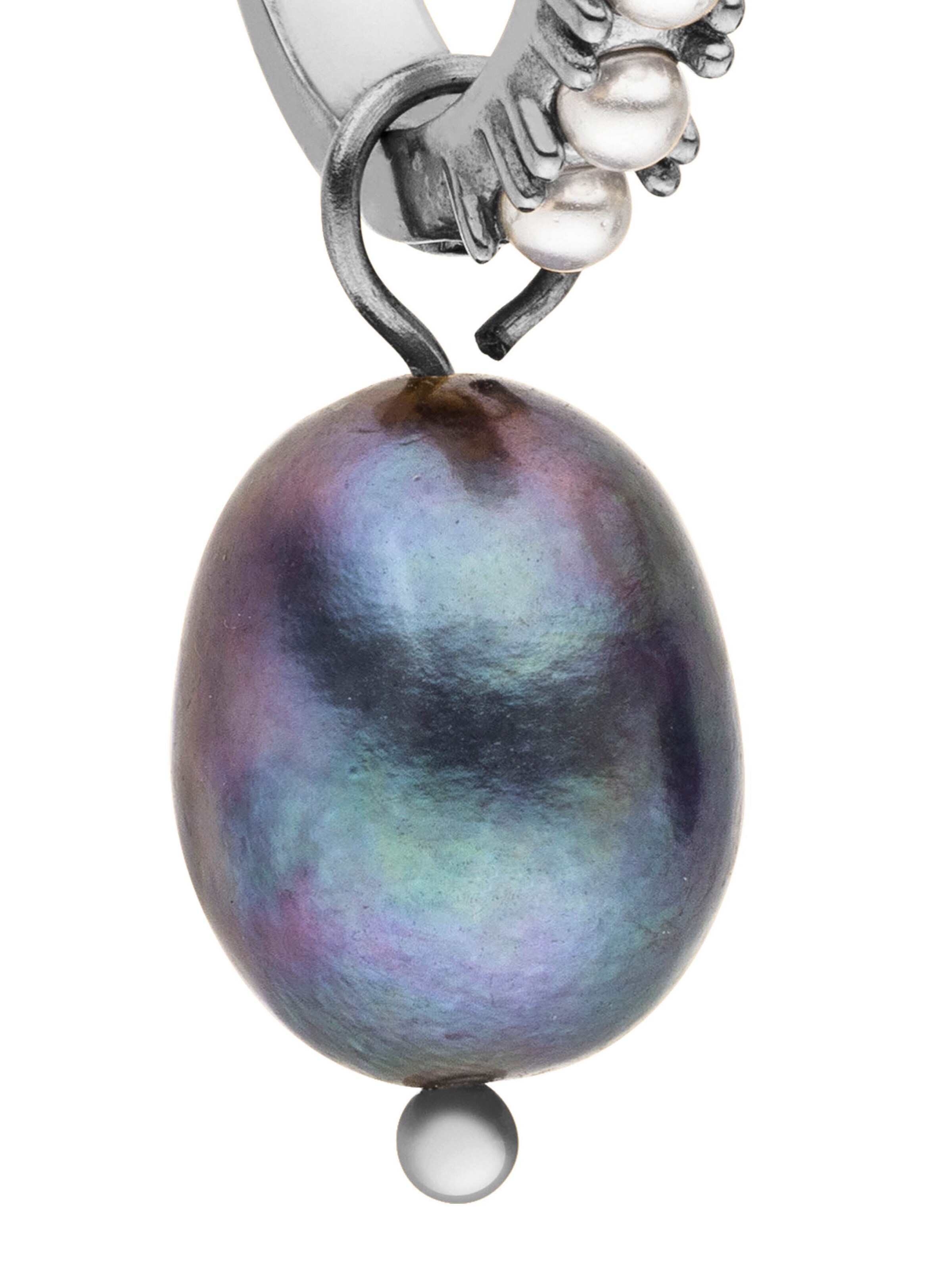 PURELEI Ohrringe 'Pearly' in Silber