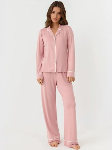 Hiccup Pajama in Pink: front