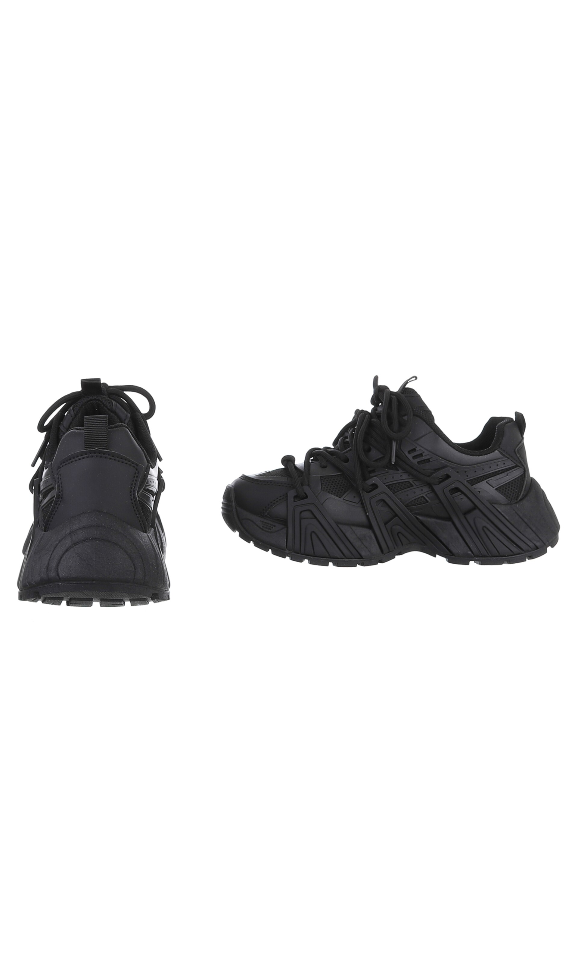 Ital-Design Sneaker in Schwarz