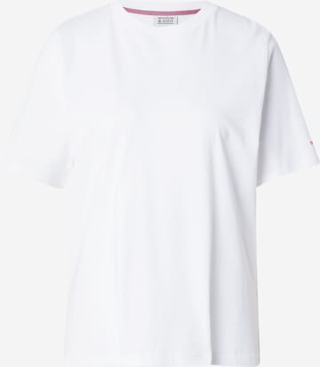 T-shirt SCOTCH & SODA en blanc : devant