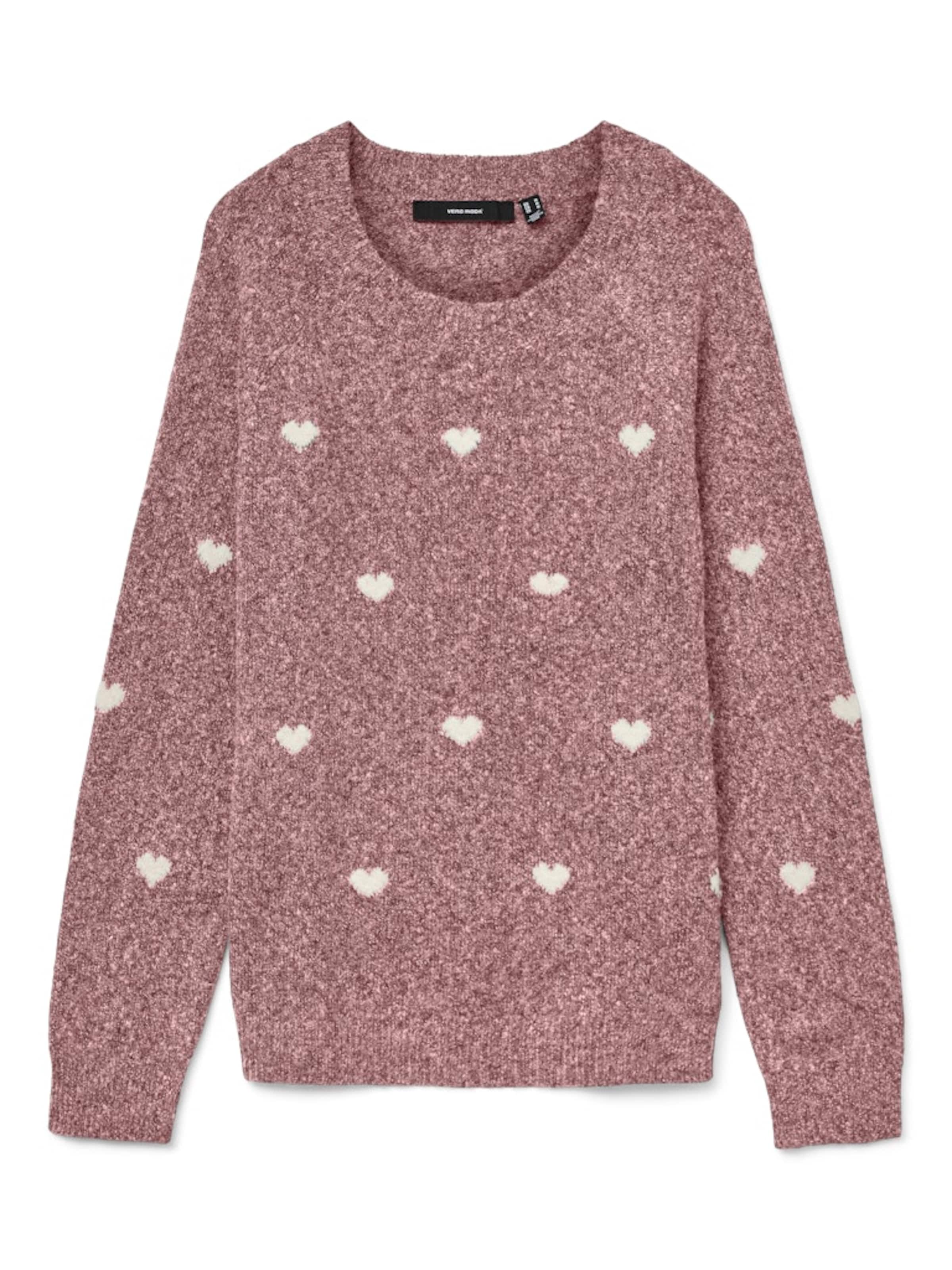 VERO MODA Пуловер 'VMDoffy' в розово: отпред