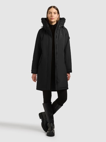 khujo Winterjacke 'Semie4' in Schwarz