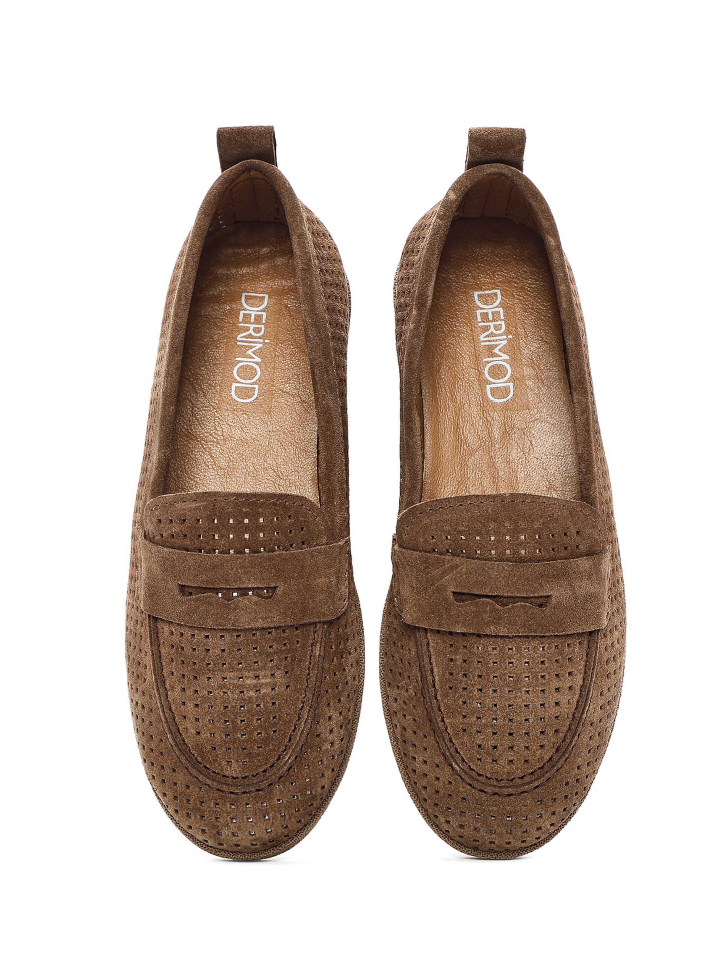 Derimod Classic Flats in Brown