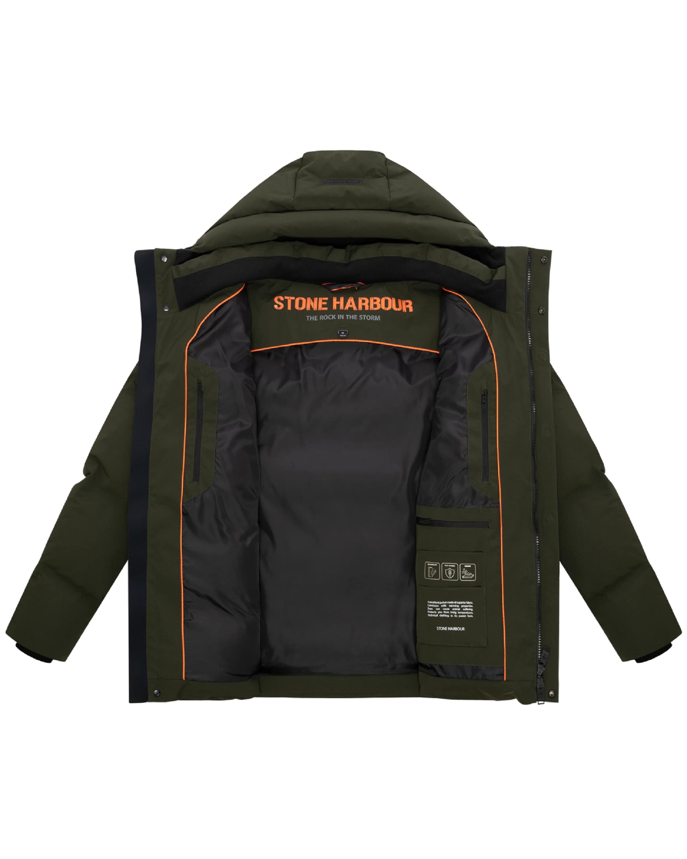 STONE HARBOUR Funktionsjacke 'Taviaan XX' in Grün