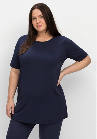 SHEEGO Shirt in Blauw: voorkant