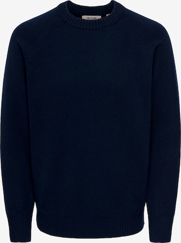 Only & Sons - Pullover 'ONSEJNAR' em azul: frente