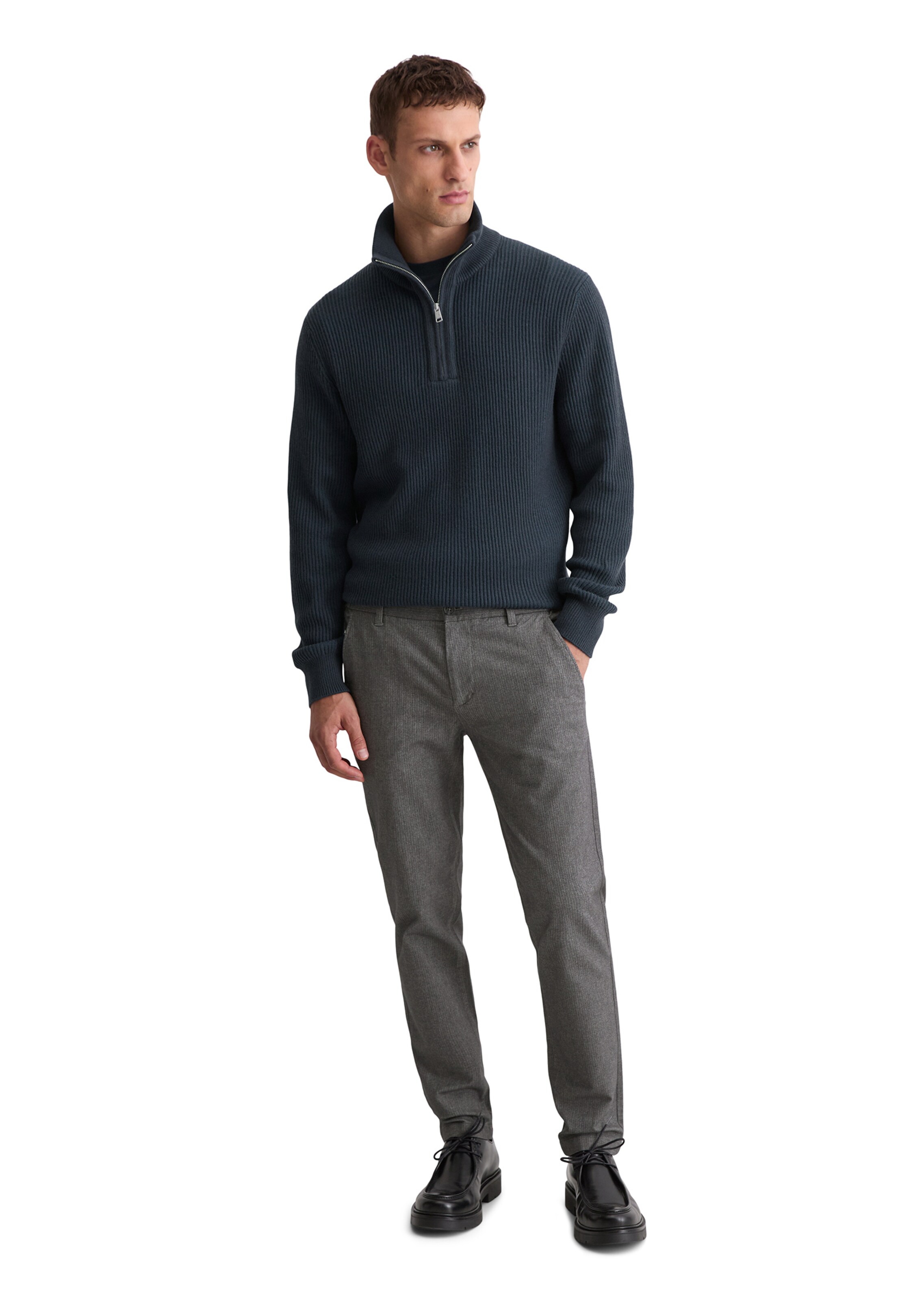 Marc O'Polo Regular Pants in Grey