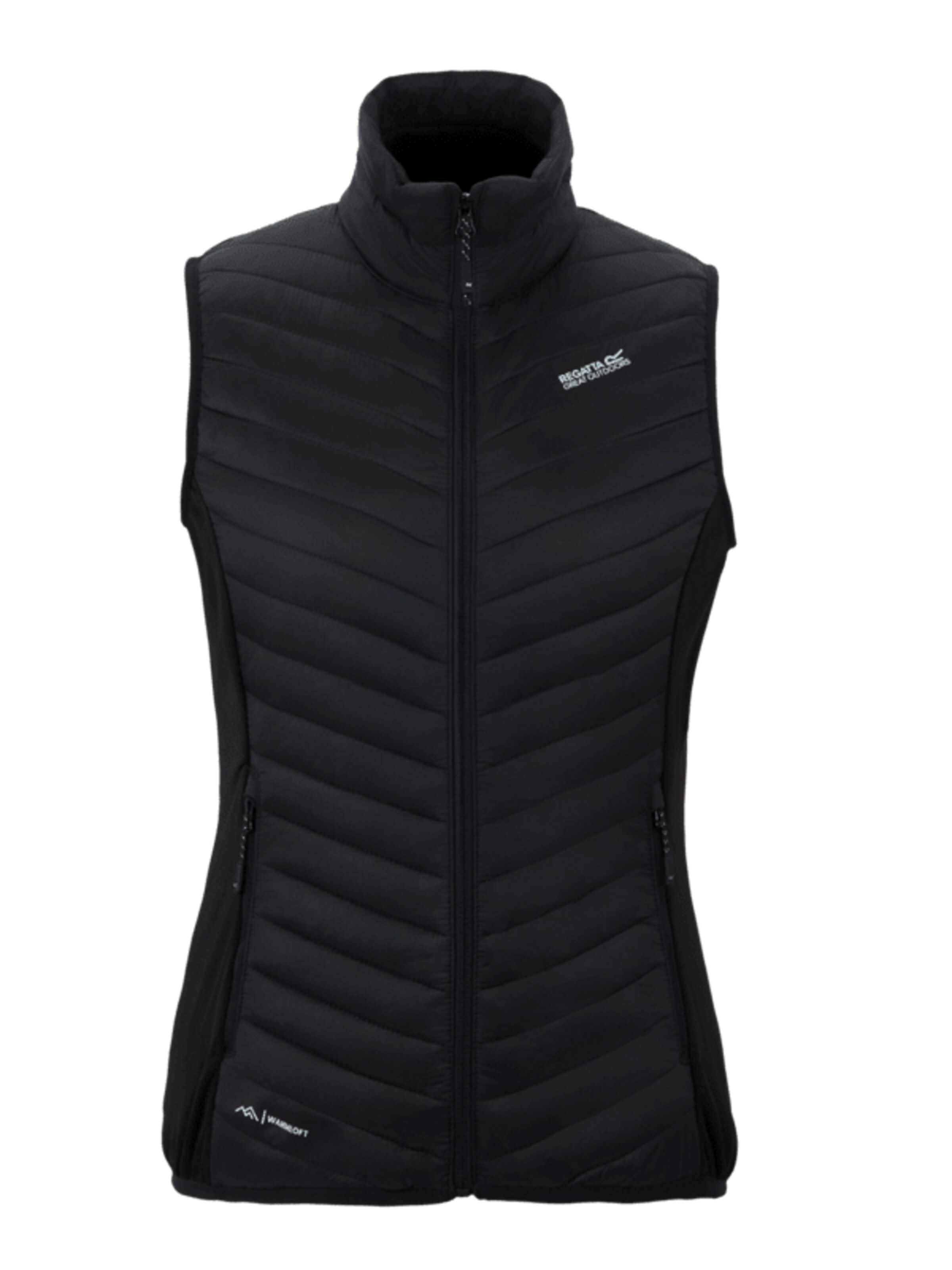 REGATTA Weste 'Damen Bodywarmer Anderson Hybrid'‌‌‌‌‌‌‌ in Schwarz: Vorderseite