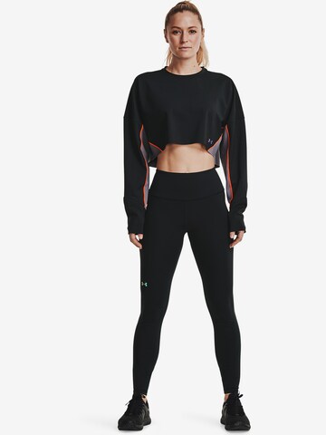 Skinny Pantaloni sportivi di UNDER ARMOUR in nero