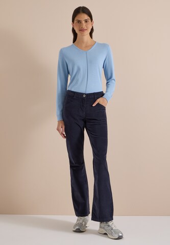 CECIL Slim fit Pants in Blue: front