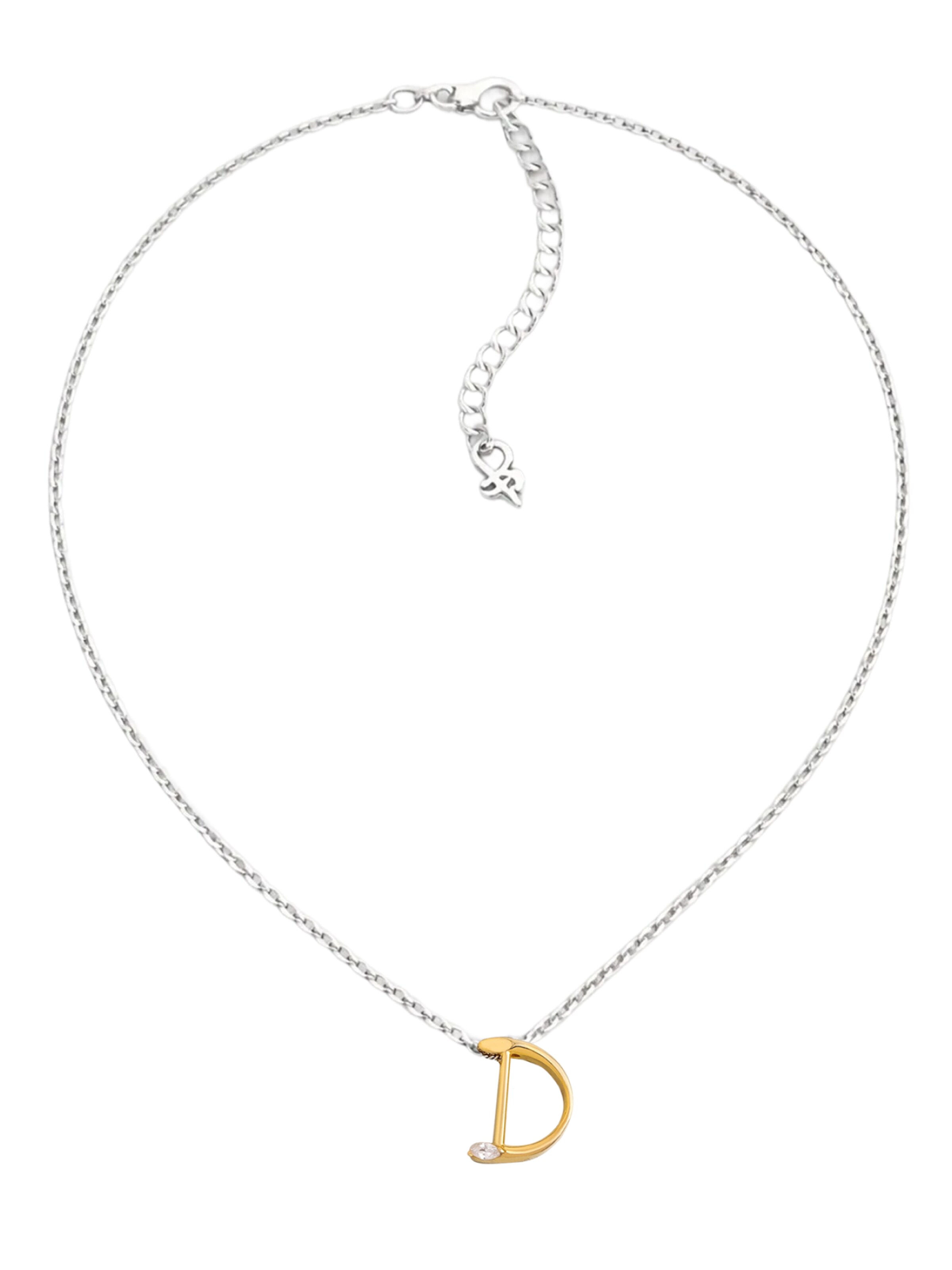 So Chic Necklace in Silver: front