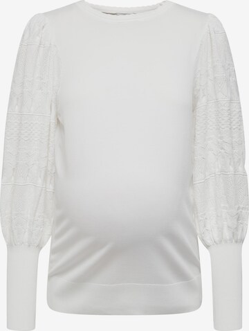 Pullover di Only Maternity in bianco