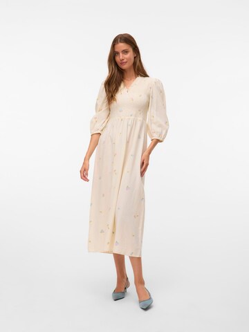 VERO MODA Kjole 'VMRUPA' i beige: forside