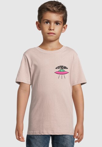 T-Shirt 'Out of This World' Merchcode en rose : devant