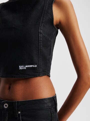 Haut KARL LAGERFELD JEANS en noir