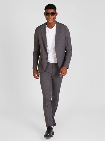 Bruun & Stengade Slim fit Suit 'Sonoma' in Grey