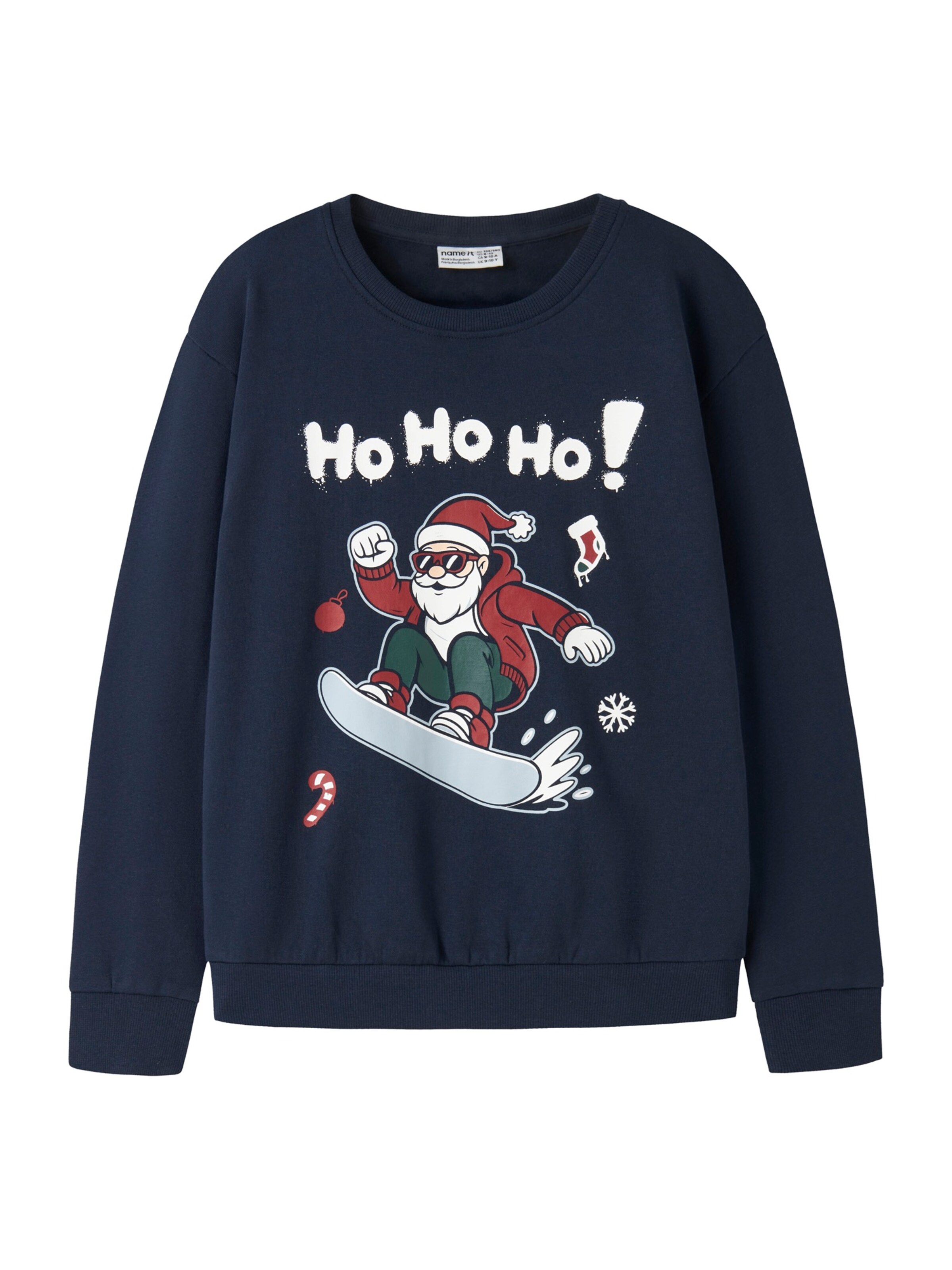 NAME IT Sweatshirt 'NKMVRALLO' in Blue: front