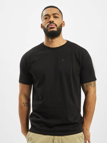 T-Shirt 'Kai' DEF en noir : devant