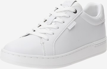 Sneaker bassa di COACH in bianco: frontale