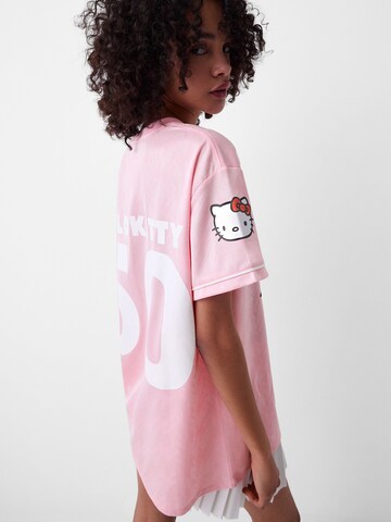 Bershka Shirt in Pink