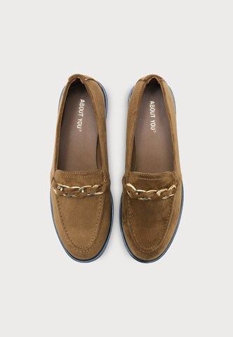 Chaussure basse 'Irma' ABOUT YOU en marron