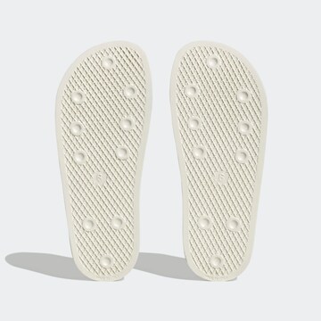 Mule 'Adilette' ADIDAS ORIGINALS en blanc