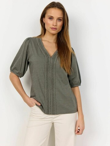 Soyaconcept Bluse 'BABETTE' in Grün: Vorderseite