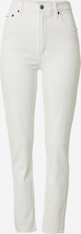 Abercrombie & Fitch Slim fit Jeans in White: front