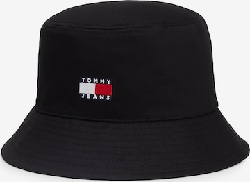 Tommy Jeans Hat i sort: forside