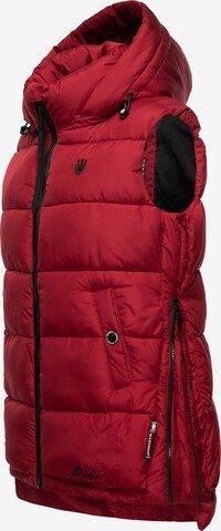 MARIKOO Bodywarmer 'Zarinaa' in Rood