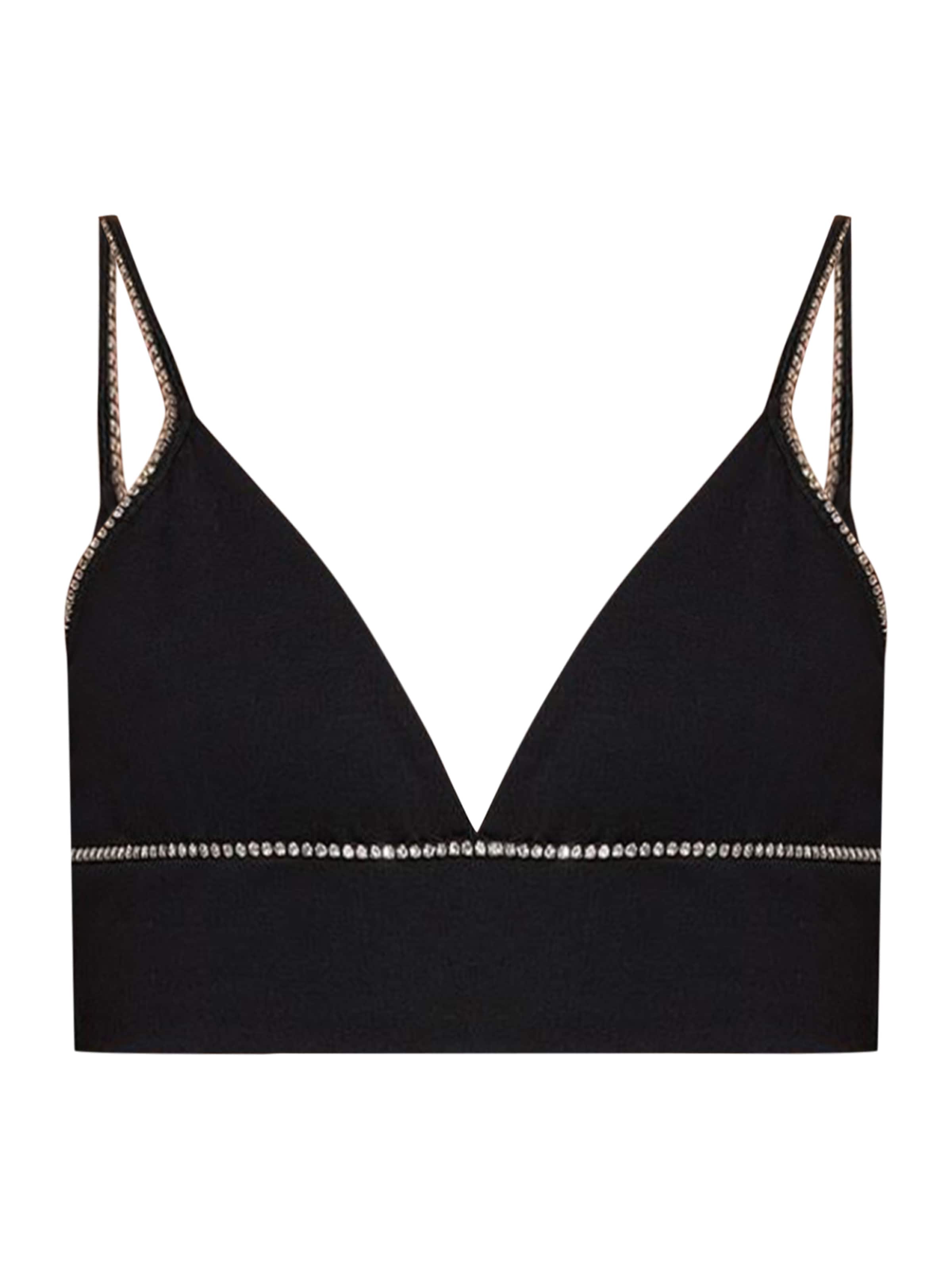 No Matter What Top in Black: front