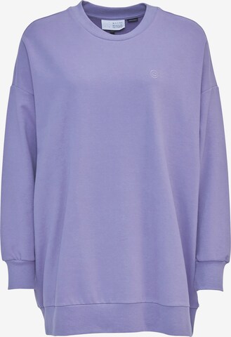 mazine Sweatshirt ' Vivian Sweater ' in Purple: front