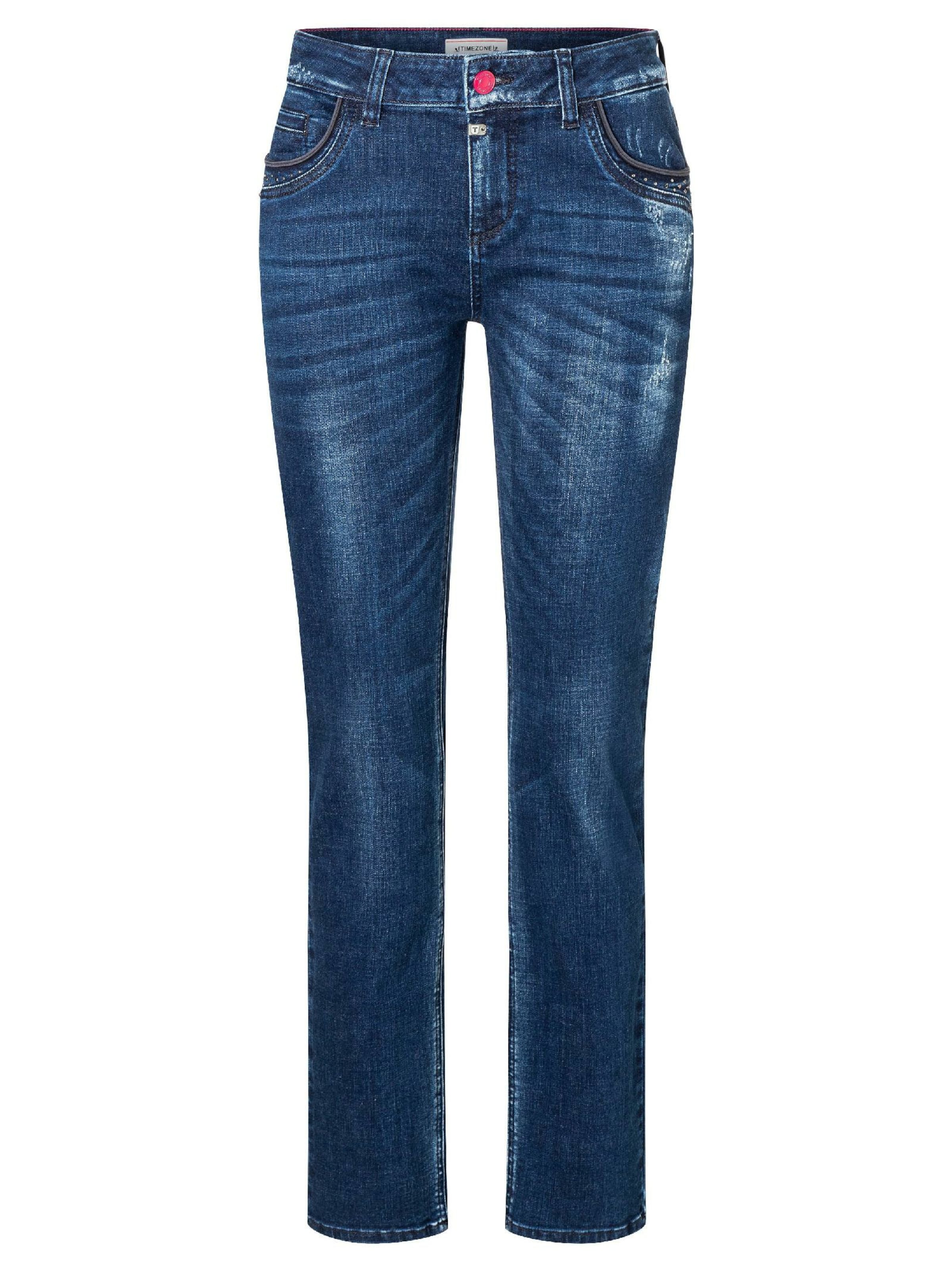 TIMEZONE Slimfit Jeans 'Tahila' in Blau: Vorderseite