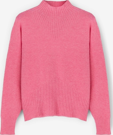 Pull-over MOTIVI en rose : devant