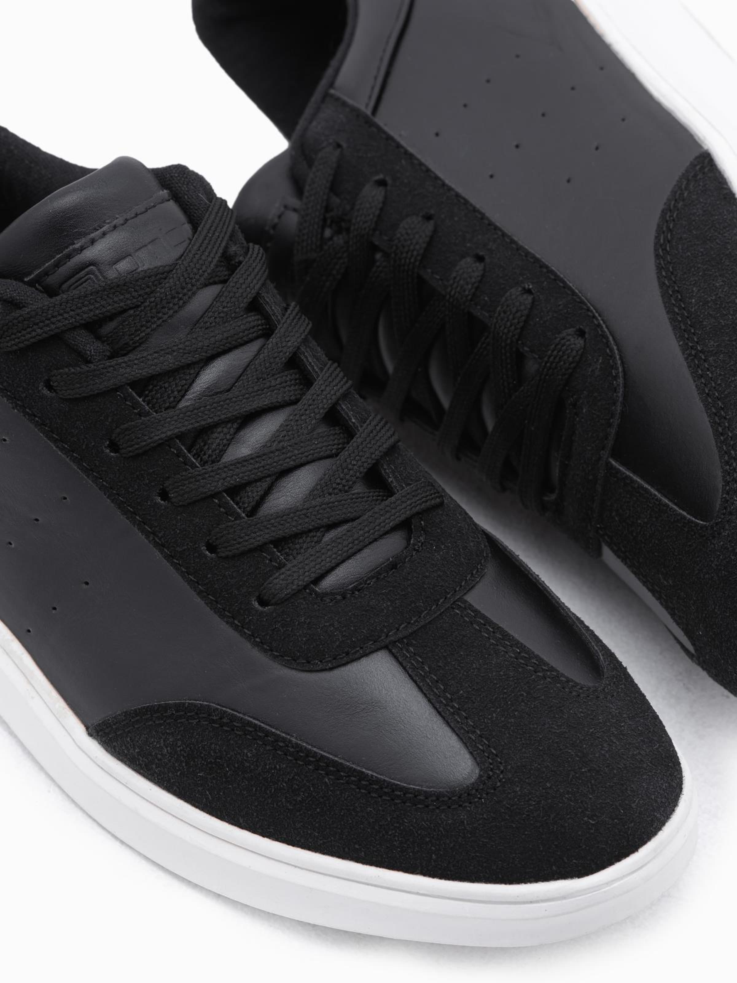 Ombre Sneakers hoog in Zwart