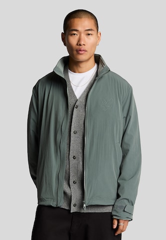 Veste fonctionnelle 'Keyline' Lyle & Scott en vert : devant