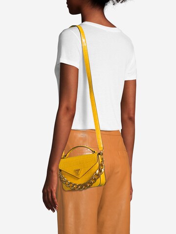 GUESS Ročna torbica 'RETOUR' | rumena barva