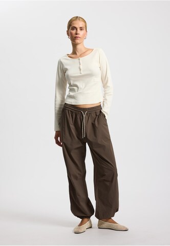 rethinkit studios Loose fit Trousers 'Palma Move' in Brown