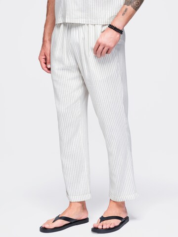 Ombre Regular Broek 'Heritage' in Wit