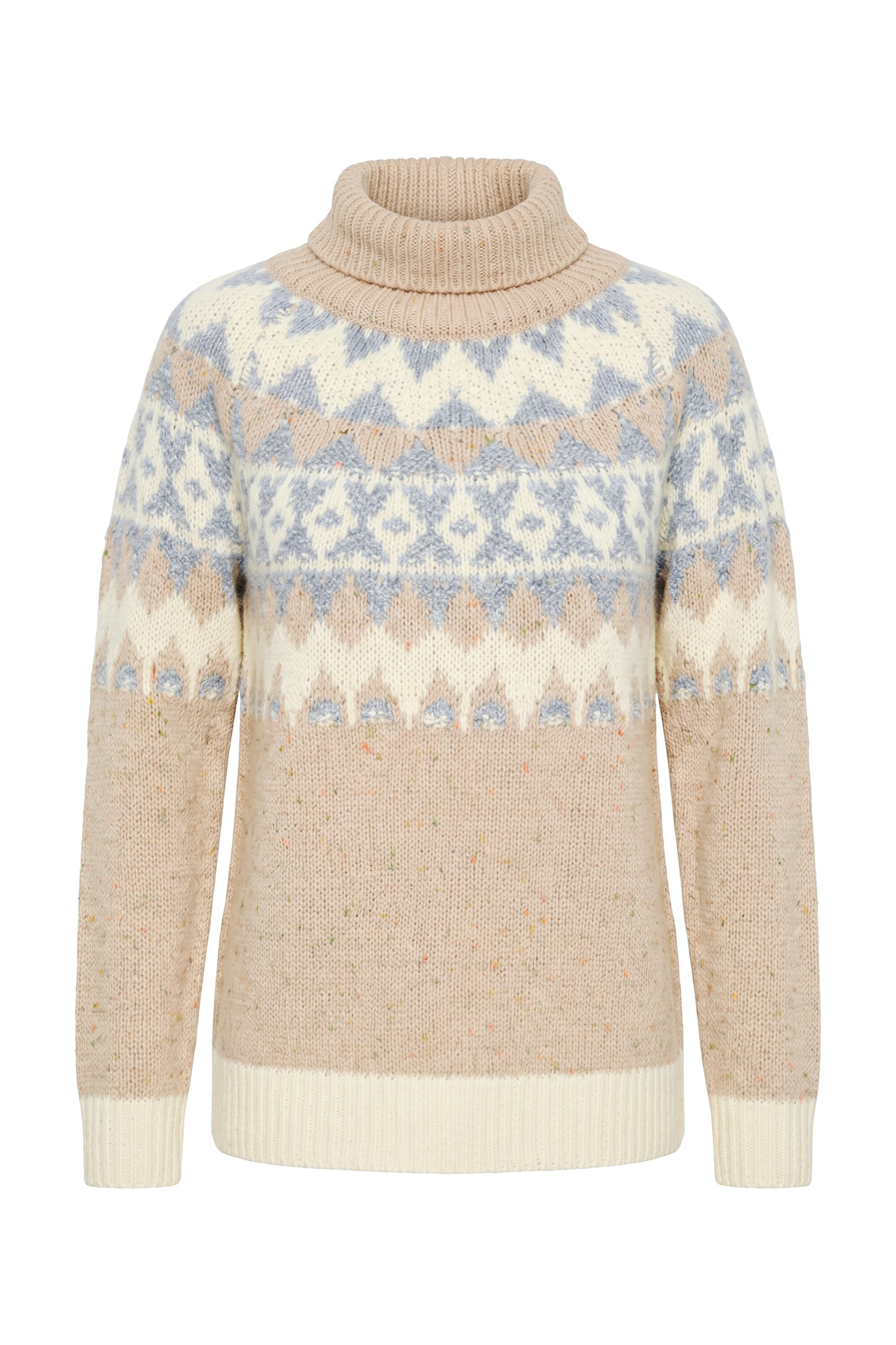 Ulla Popken Pullover in Beige: Vorderseite