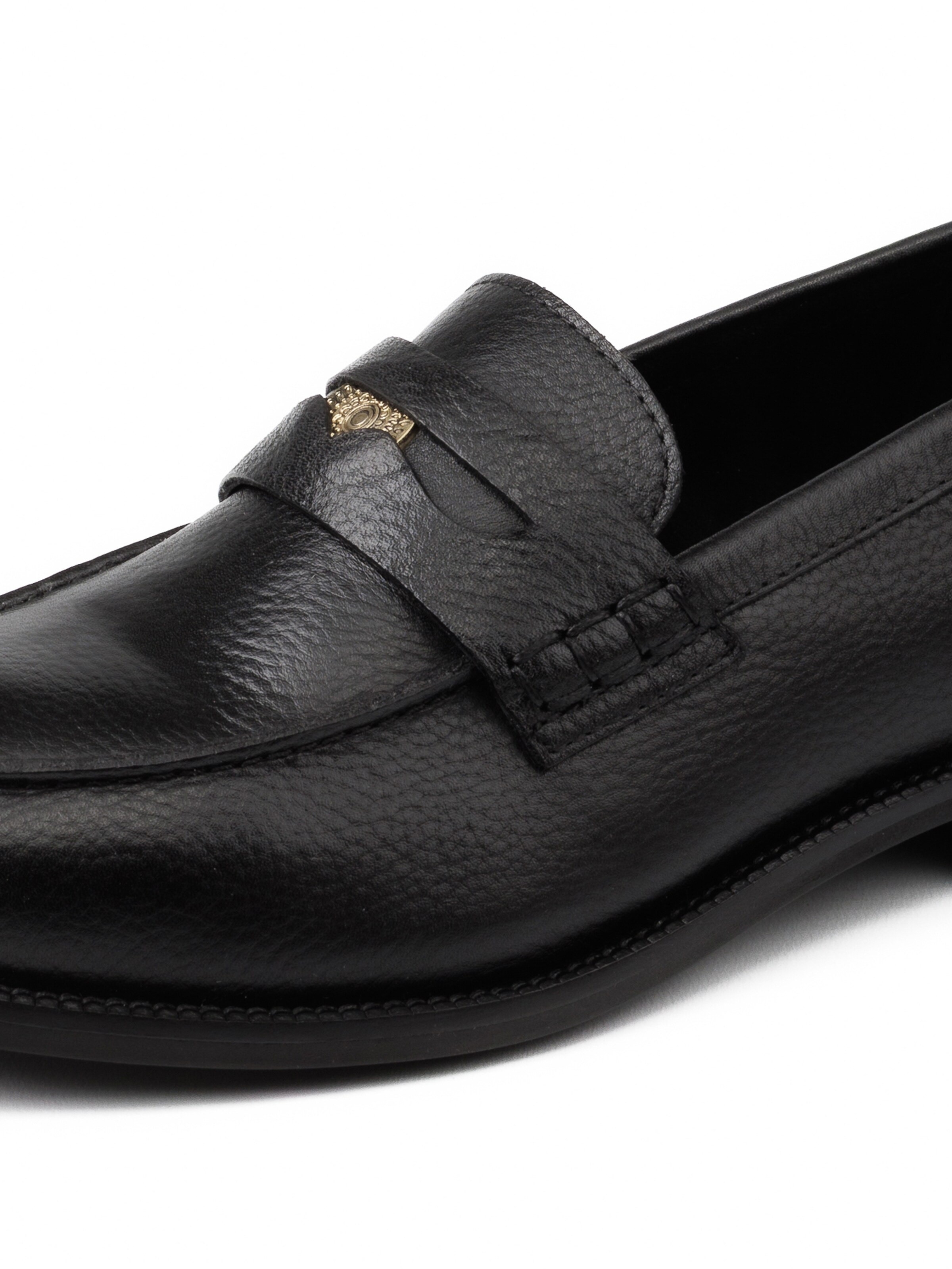 5PM Moccasins 'GENUA CARMINE' in Black